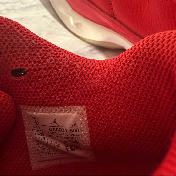 Jordan Red Sneakers - Picture 9 of 9
